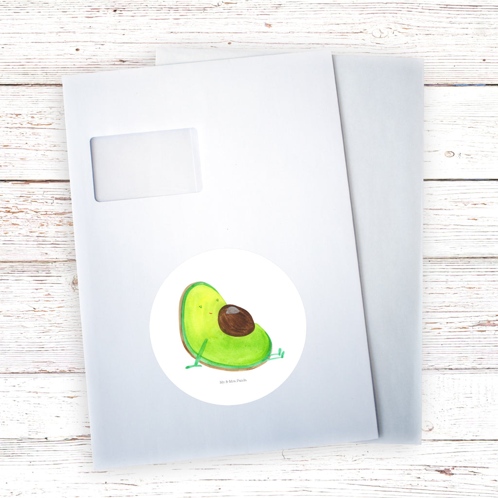 Rund Aufkleber Avocado schwanger Sticker, Aufkleber, Etikett, Avocado, Veggie, Vegan, Gesund, schwanger, Schwangerschaft, Babyparty, Babyshower