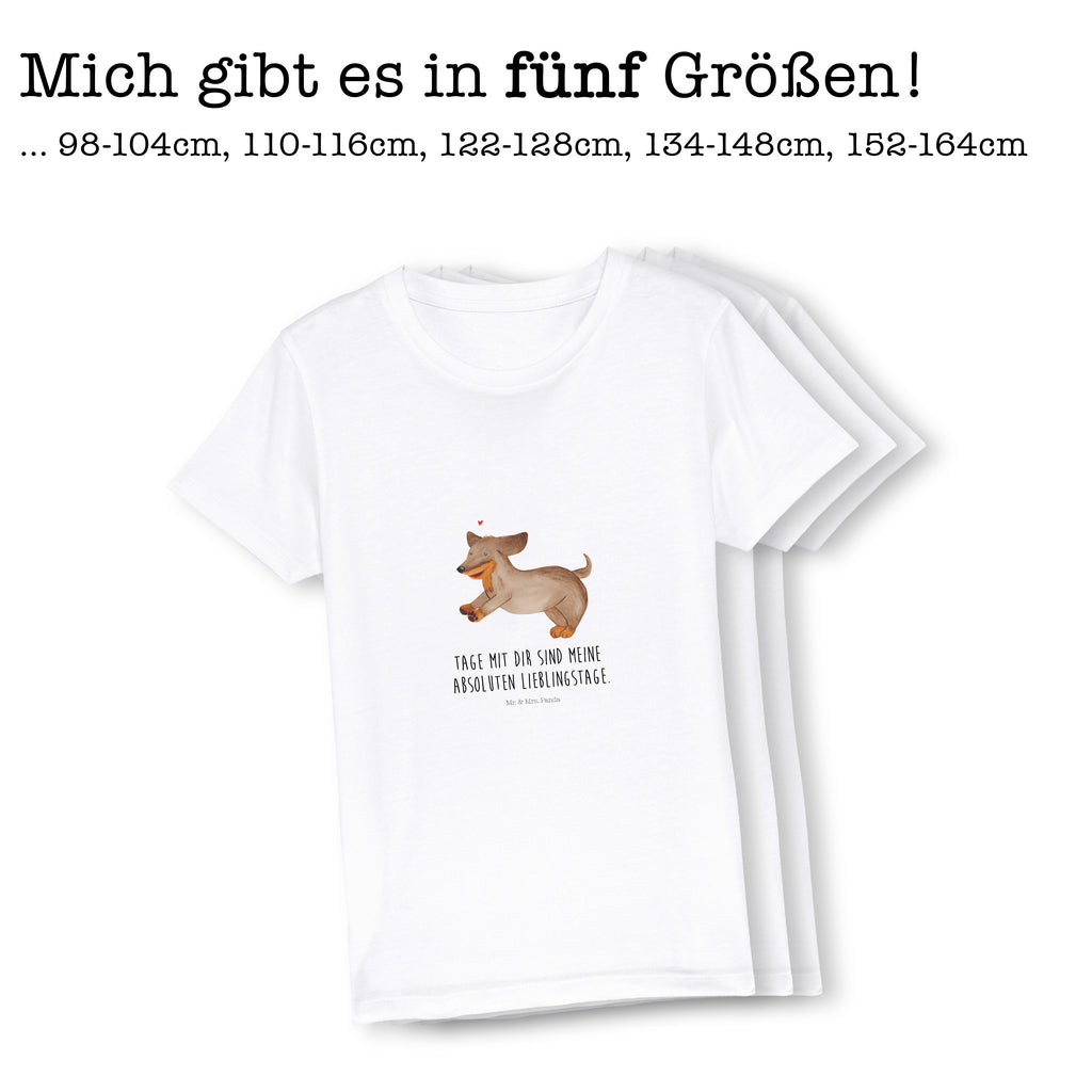 Organic Kinder T-Shirt Hund Dackel Kinder T-Shirt, Kinder T-Shirt Mädchen, Kinder T-Shirt Jungen, Hund, Hundemotiv, Haustier, Hunderasse, Tierliebhaber, Hundebesitzer, Sprüche, Hunde, Dackel, Dachshund, happy dog