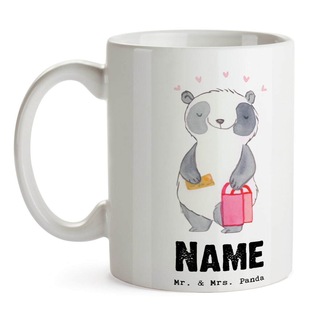 Personalisierte Tasse Panda Beste Shoppingbegleitung der Welt Personalisierte Tasse, Namenstasse, Wunschname, Personalisiert, Tasse, Namen, Drucken, Tasse mit Namen, für, Dankeschön, Geschenk, Schenken, Geburtstag, Geburtstagsgeschenk, Geschenkidee, Danke, Bedanken, Mitbringsel, Freude machen, Geschenktipp, Shoppingbegleitung, Shoppingpartner, Begleitung, Shoppen, Partner, Freundin, Freund, bff, Shopping, Einkaufen, Shopping-Queen, Queen, Bester