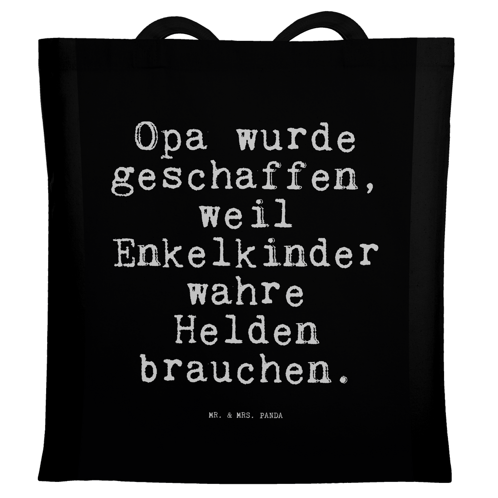 Tragetasche Opa wurde geschaffen, weil... Beuteltasche, Beutel, Einkaufstasche, Jutebeutel, Stoffbeutel, Tasche, Shopper, Umhängetasche, Strandtasche, Schultertasche, Stofftasche, Tragetasche, Badetasche, Jutetasche, Einkaufstüte, Laptoptasche, Spruch, Sprüche, lustige Sprüche, Weisheiten, Zitate, Spruch Geschenke, Spruch Sprüche Weisheiten Zitate Lustig Weisheit Worte