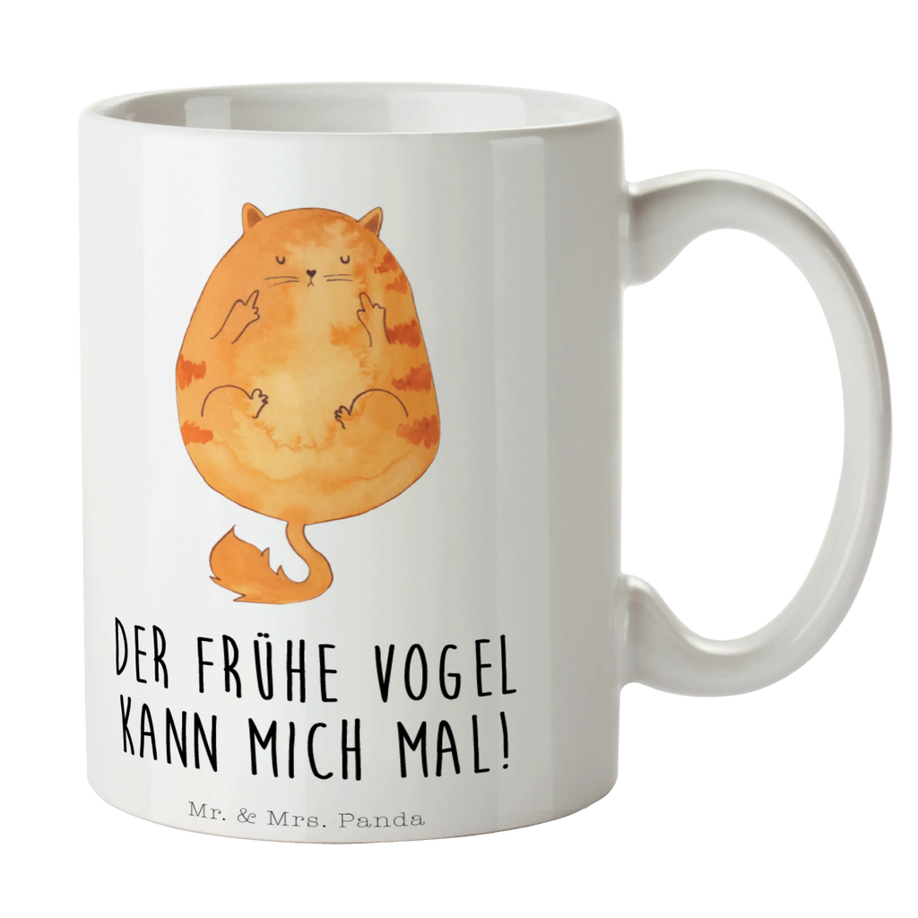 Tasse Katze Frühaufsteher Tasse, Kaffeetasse, Teetasse, Becher, Kaffeebecher, Teebecher, Keramiktasse, Porzellantasse, Büro Tasse, Geschenk Tasse, Tasse Sprüche, Tasse Motive, Kaffeetassen, Tasse bedrucken, Designer Tasse, Cappuccino Tassen, Schöne Teetassen, Katze, Katzenmotiv, Katzenfan, Katzendeko, Katzenfreund, Katzenliebhaber, Katzenprodukte, Katzenartikel, Katzenaccessoires, Katzensouvenirs, Katzenliebhaberprodukte, Katzenmotive, Der frühe Vogel kann mich mal, Morgenmuffel, Frühaufsteher, Kaffee, Katzen, Kater, Mietze