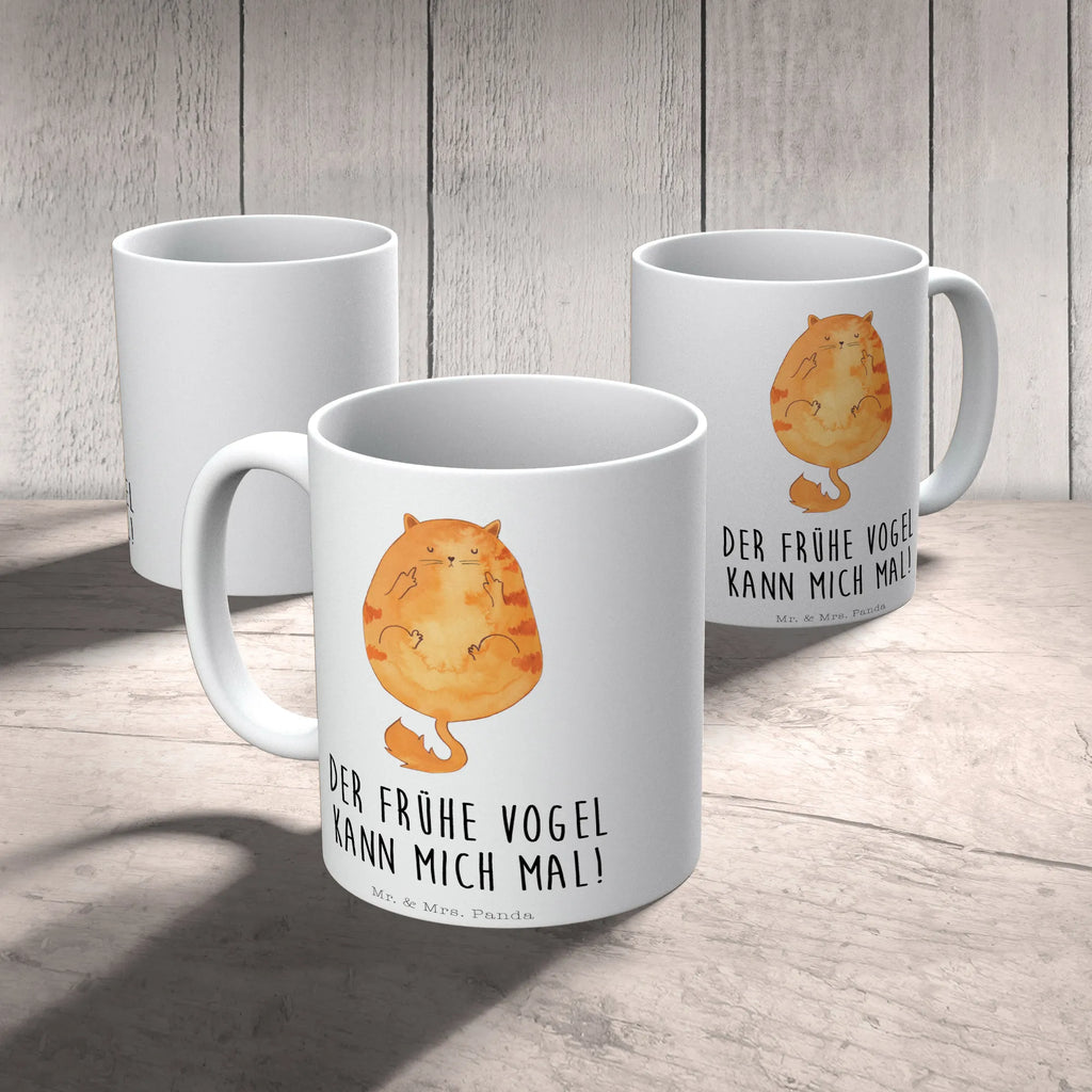 Tasse Katze Frühaufsteher Tasse, Kaffeetasse, Teetasse, Becher, Kaffeebecher, Teebecher, Keramiktasse, Porzellantasse, Büro Tasse, Geschenk Tasse, Tasse Sprüche, Tasse Motive, Kaffeetassen, Tasse bedrucken, Designer Tasse, Cappuccino Tassen, Schöne Teetassen, Katze, Katzenmotiv, Katzenfan, Katzendeko, Katzenfreund, Katzenliebhaber, Katzenprodukte, Katzenartikel, Katzenaccessoires, Katzensouvenirs, Katzenliebhaberprodukte, Katzenmotive, Der frühe Vogel kann mich mal, Morgenmuffel, Frühaufsteher, Kaffee, Katzen, Kater, Mietze