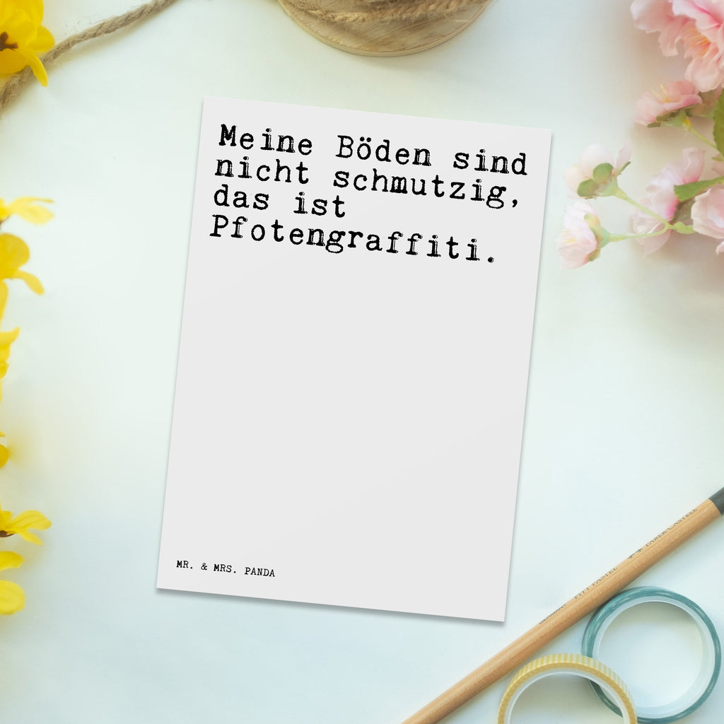 Postkarte Meine Böden sind nicht... Postkarte, Karte, Geschenkkarte, Grußkarte, Einladung, Ansichtskarte, Geburtstagskarte, Einladungskarte, Dankeskarte, Ansichtskarten, Einladung Geburtstag, Einladungskarten Geburtstag, Spruch, Sprüche, lustige Sprüche, Weisheiten, Zitate, Spruch Geschenke, Glizer Spruch Sprüche Weisheiten Zitate Lustig Weisheit Worte