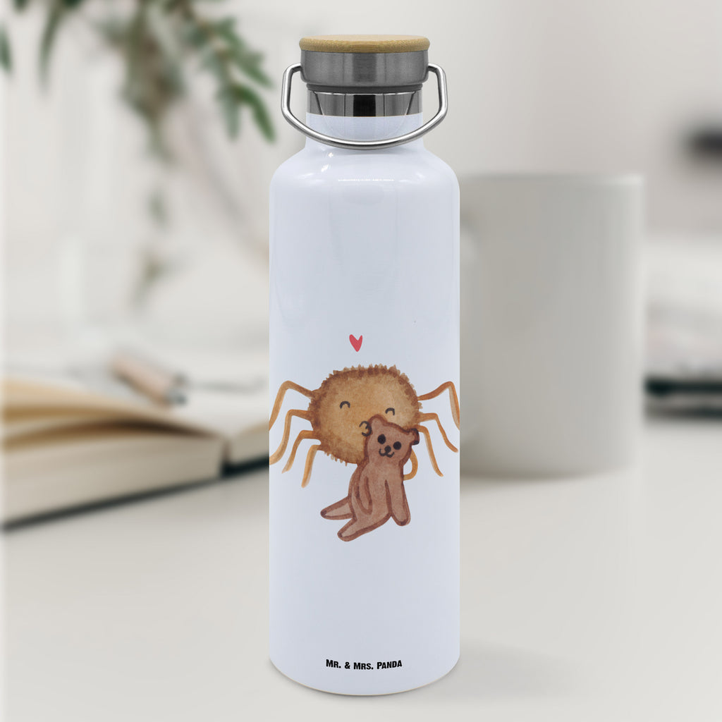 Trinkflasche Spinne Agathe Teddy Thermosflasche, Isolierflasche, Edelstahl, Trinkflasche, isoliert, Wamrhaltefunktion, Sportflasche, Flasche zum Sport, Sportlerflasche, Spinne Agathe, Spinne, Agathe, Videos, Merchandise, Freundschaft, Liebesgeschenk, Verliebt, Liebesbeweis, Teddy, Treue, Miteinander, Dankeschön