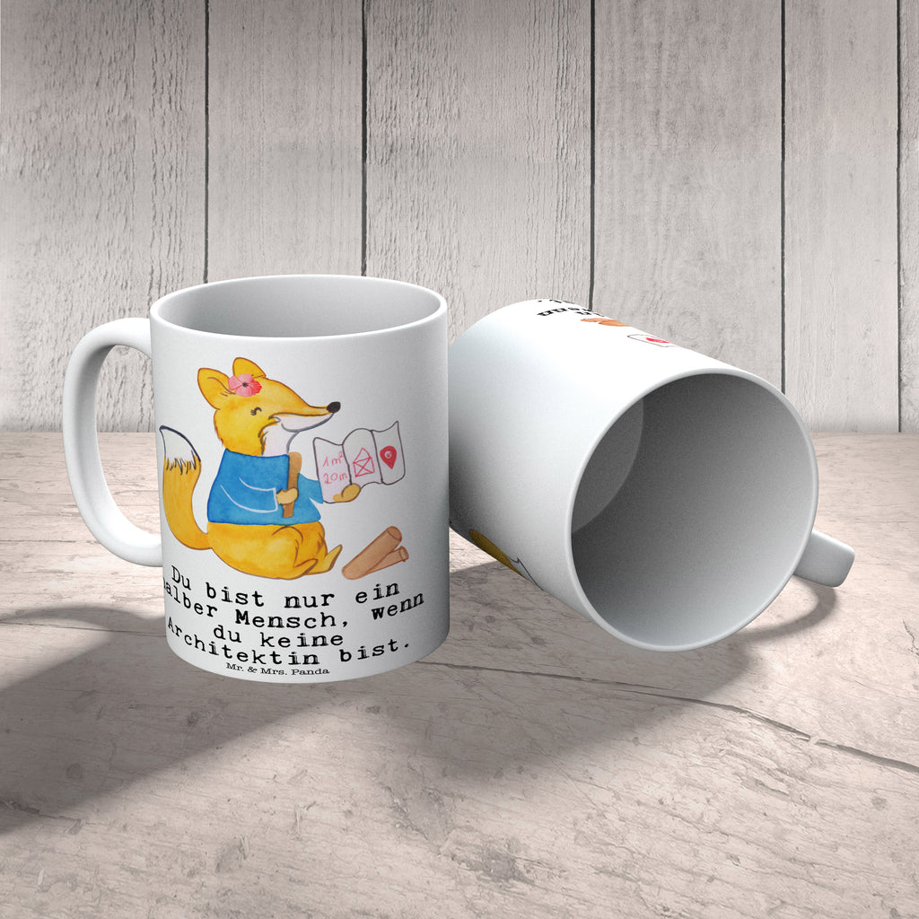 Tasse Architektin mit Herz Tasse, Kaffeetasse, Teetasse, Becher, Kaffeebecher, Teebecher, Keramiktasse, Porzellantasse, Büro Tasse, Geschenk Tasse, Tasse Sprüche, Tasse Motive, Kaffeetassen, Tasse bedrucken, Designer Tasse, Cappuccino Tassen, Schöne Teetassen, Beruf, Ausbildung, Jubiläum, Abschied, Rente, Kollege, Kollegin, Geschenk, Schenken, Arbeitskollege, Mitarbeiter, Firma, Danke, Dankeschön, Architektin, Innenarchitektin, Architekturbüro