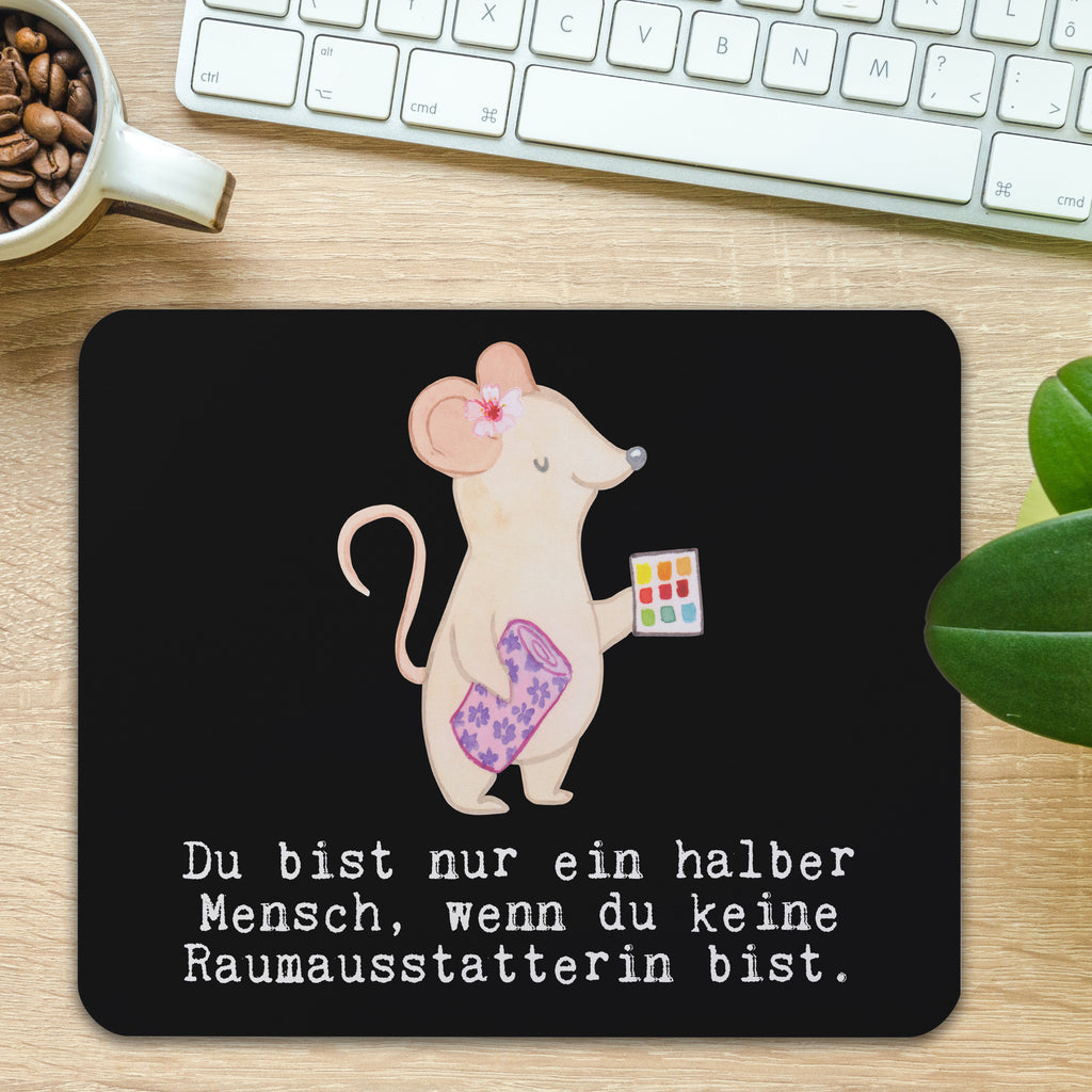 Mauspad Raumausstatterin mit Herz Mousepad, Computer zubehör, Büroausstattung, PC Zubehör, Arbeitszimmer, Mauspad, Einzigartiges Mauspad, Designer Mauspad, Mausunterlage, Mauspad Büro, Beruf, Ausbildung, Jubiläum, Abschied, Rente, Kollege, Kollegin, Geschenk, Schenken, Arbeitskollege, Mitarbeiter, Firma, Danke, Dankeschön