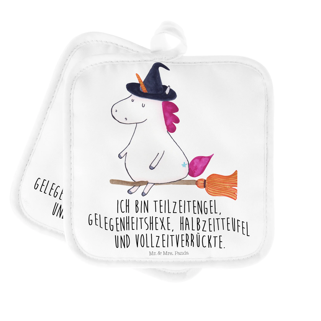 2er Set Topflappen  Einhorn Hexe Topflappen, Topfuntersetzer, Ofenhandschuh, Topflappen Set, Topflappen lustig, Topflappen mit Spruch, Ofenhandschuhe, Topfhandschuhe, Topfhandschuh, Topflappenset, Topflappen 2er Set, Schöne Topflappen, Einhorn, Einhörner, Einhorn Deko, Pegasus, Unicorn, Frau, Ehefrau, Hexe, Teufel, Engel, Verrückte, Freundin, Leben, Zicke