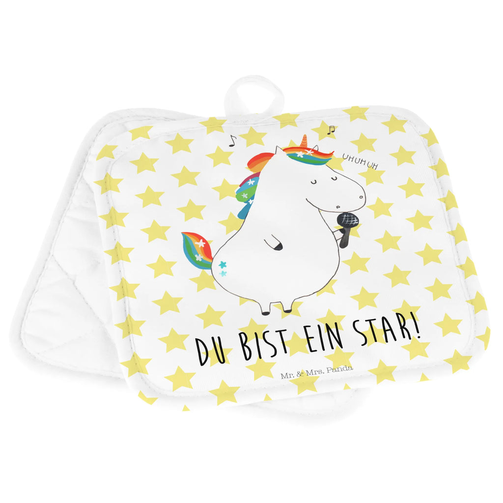 2er Set Topflappen  Einhorn Sänger Topflappen, Topfuntersetzer, Ofenhandschuh, Topflappen Set, Topflappen lustig, Topflappen mit Spruch, Ofenhandschuhe, Topfhandschuhe, Topfhandschuh, Topflappenset, Topflappen 2er Set, Schöne Topflappen, Einhorn, Einhörner, Einhorn Deko, Pegasus, Unicorn, Glitzer, Konfetti, Party, Geburtstag, Feier, Fest, Disco, Sängerin, Sänger, Freundin