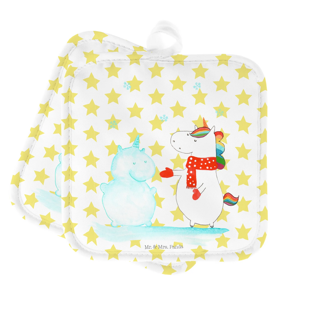 2er Set Topflappen  Einhorn Schneemann Topflappen, Topfuntersetzer, Ofenhandschuh, Topflappen Set, Topflappen lustig, Topflappen mit Spruch, Ofenhandschuhe, Topfhandschuhe, Topfhandschuh, Topflappenset, Topflappen 2er Set, Schöne Topflappen, Einhorn, Einhörner, Einhorn Deko, Unicorn, Schneemann, Winter, Schnee, Kuchen, Weihnachten, kalt, Mütze, Handschuhe, X-Mas