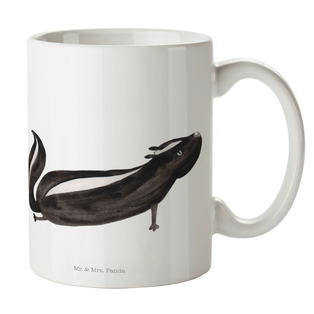 Tasse Stinktier Yoga Tasse, Kaffeetasse, Teetasse, Becher, Kaffeebecher, Teebecher, Keramiktasse, Porzellantasse, Büro Tasse, Geschenk Tasse, Tasse Sprüche, Tasse Motive, Kaffeetassen, Tasse bedrucken, Designer Tasse, Cappuccino Tassen, Schöne Teetassen, Stinktier, Skunk, Wildtier, Raubtier, Stinker, Stinki, Yoga, Namaste, Lebe, Liebe, Lache