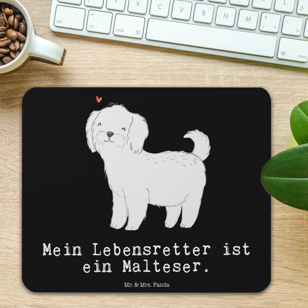 Mauspad Malteser Lebensretter Mousepad, Computer zubehör, Büroausstattung, PC Zubehör, Arbeitszimmer, Mauspad, Einzigartiges Mauspad, Designer Mauspad, Mausunterlage, Mauspad Büro, Hund, Hunderasse, Rassehund, Hundebesitzer, Geschenk, Tierfreund, Schenken, Welpe, Malteser