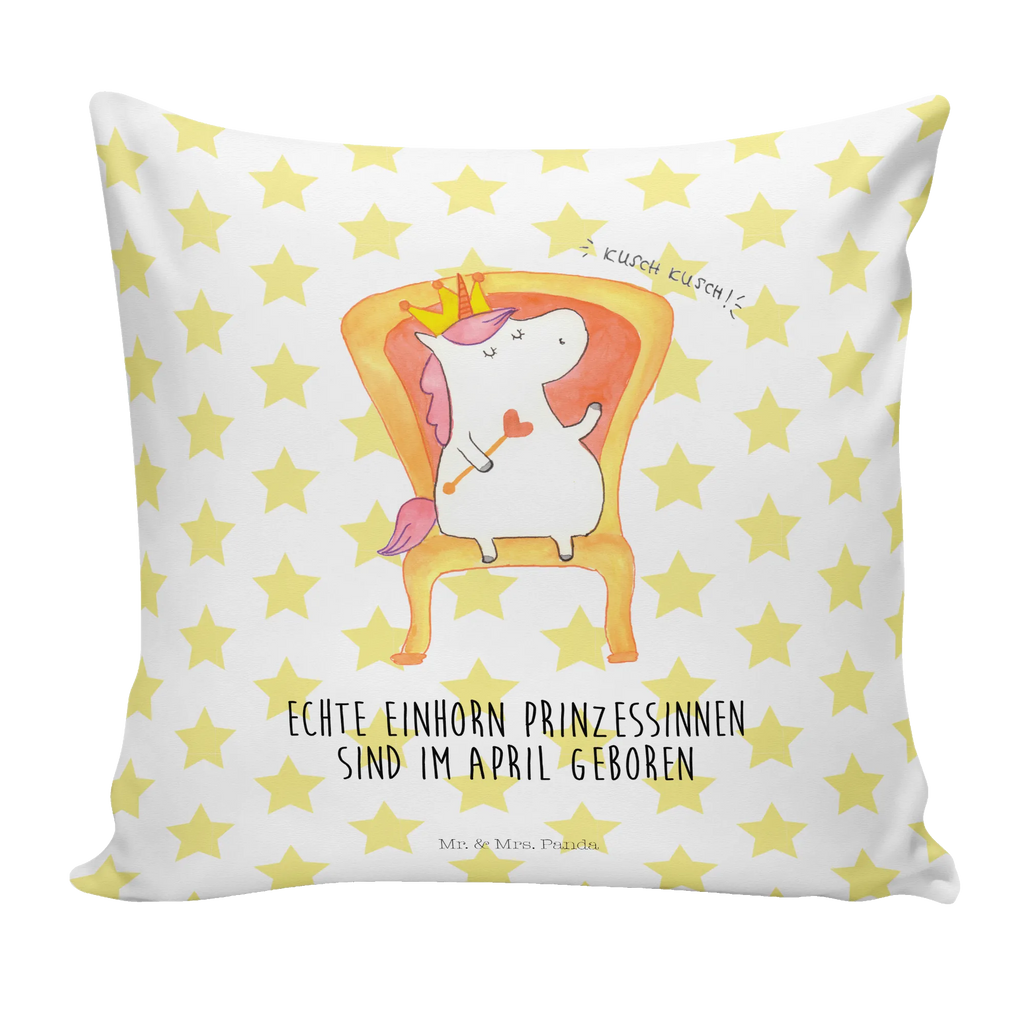 Cushion April Kissenhülle, Kopfkissen, Sofakissen, Dekokissen, Motivkissen, sofakissen, sitzkissen, Kissen, Kissenbezüge, Kissenbezug 40x40, Kissen 40x40, Kissenhülle 40x40, Zierkissen, Couchkissen, Dekokissen Sofa, Sofakissen 40x40, Dekokissen 40x40, Kopfkissen 40x40, Kissen 40x40 Waschbar, Einhorn, Einhörner, Einhorn Deko, Unicorn, Geburtstag, Prinzessin, Geburtstagsgeschenk, Geschenk, Monat