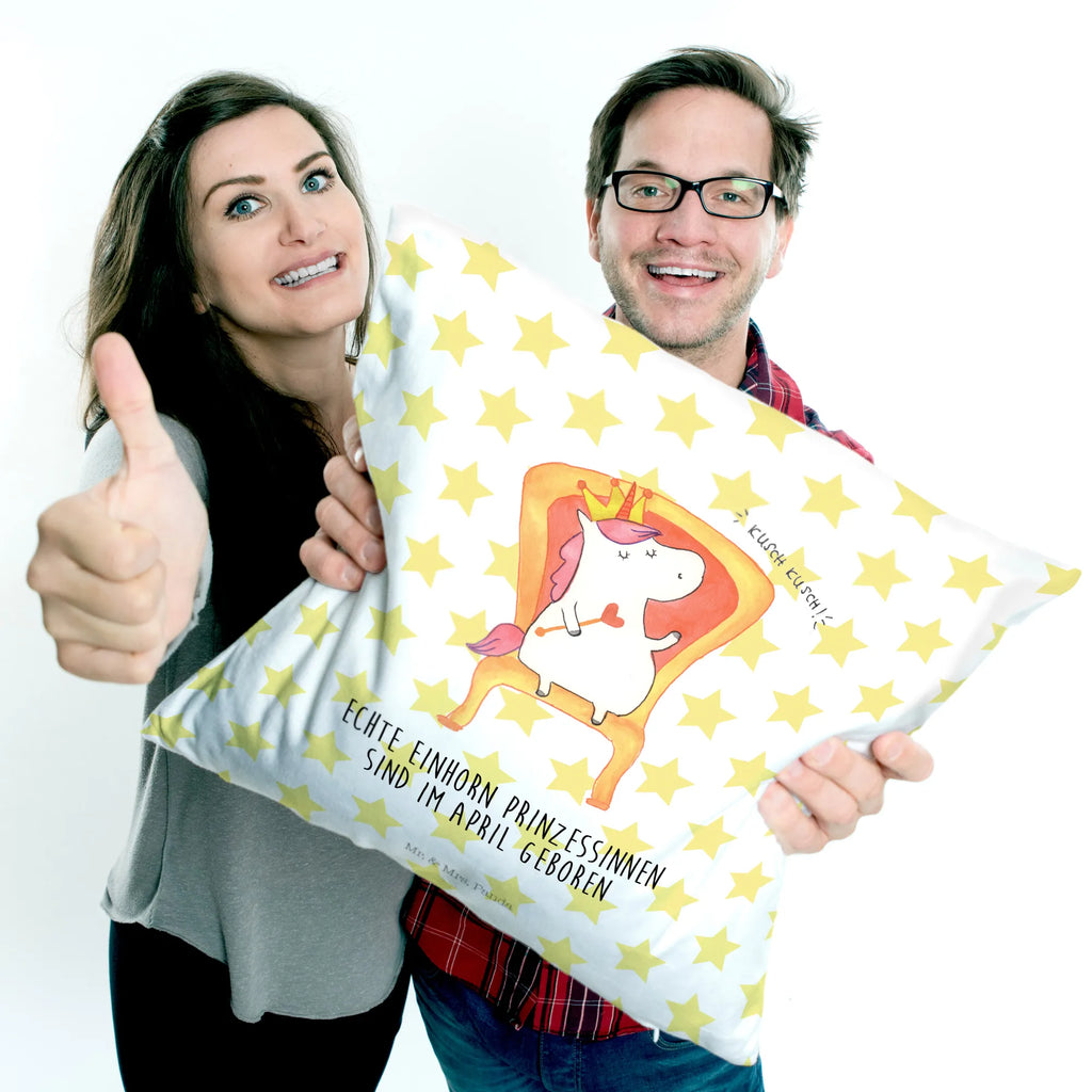 Cushion April Kissenhülle, Kopfkissen, Sofakissen, Dekokissen, Motivkissen, sofakissen, sitzkissen, Kissen, Kissenbezüge, Kissenbezug 40x40, Kissen 40x40, Kissenhülle 40x40, Zierkissen, Couchkissen, Dekokissen Sofa, Sofakissen 40x40, Dekokissen 40x40, Kopfkissen 40x40, Kissen 40x40 Waschbar, Einhorn, Einhörner, Einhorn Deko, Unicorn, Geburtstag, Prinzessin, Geburtstagsgeschenk, Geschenk, Monat