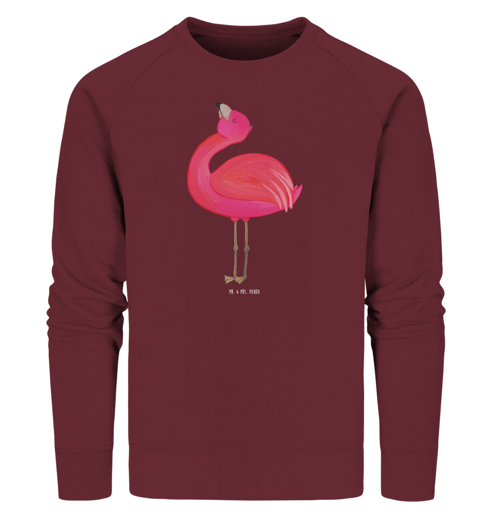 Organic Pullover Flamingo Stolz Pullover, Pullover Männer, Pullover Frauen, Sweatshirt, Sweatshirt Männer, Sweatshirt Frauen, Unisex, Flamingo, stolz, Freude, Selbstliebe, Selbstakzeptanz, Freundin, beste Freundin, Tochter, Mama, Schwester