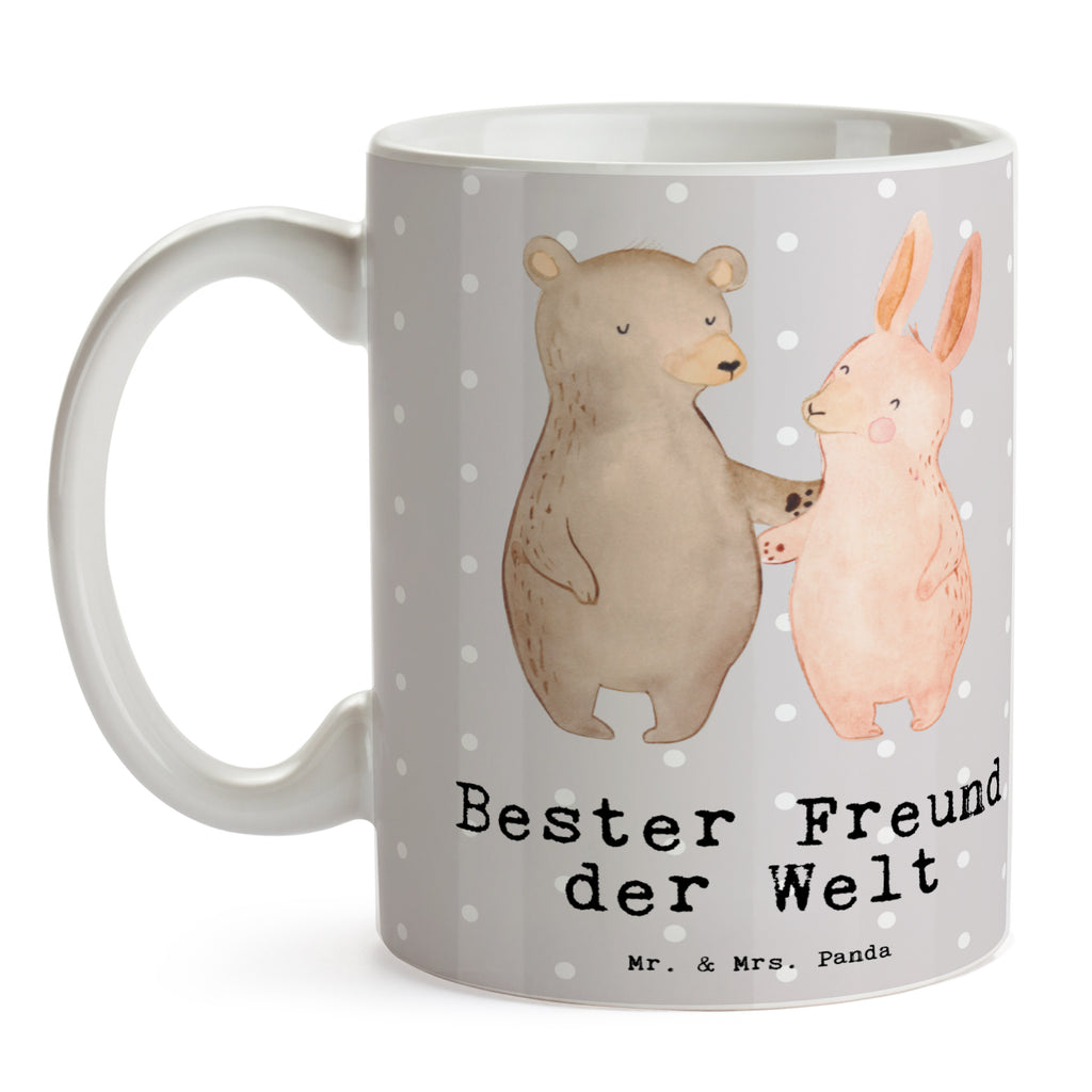 Tasse Hase Bester Freund der Welt Tasse, Kaffeetasse, Teetasse, Becher, Kaffeebecher, Teebecher, Keramiktasse, Porzellantasse, Büro Tasse, Geschenk Tasse, Tasse Sprüche, Tasse Motive, Kaffeetassen, Tasse bedrucken, Designer Tasse, Cappuccino Tassen, Schöne Teetassen, für, Dankeschön, Geschenk, Schenken, Geburtstag, Geburtstagsgeschenk, Geschenkidee, Danke, Bedanken, Mitbringsel, Freude machen, Geschenktipp, Freund, Mann, Ehemann, Kumpel, Bro, Lebensgefährte, Partner, Lieblingsmensch, Liebe, Herz, Love