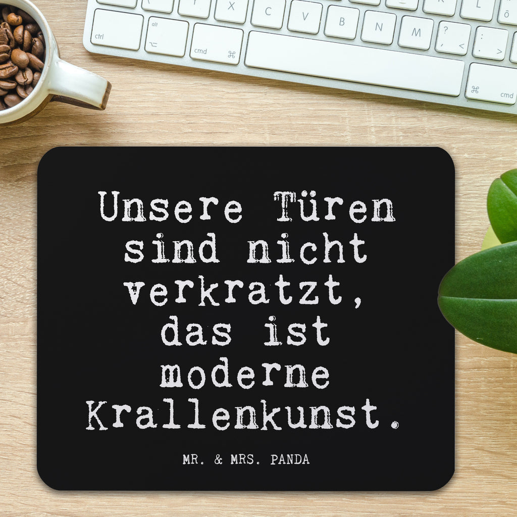 Mauspad Unsere Türen sind nicht... Mousepad, Computer zubehör, Büroausstattung, PC Zubehör, Arbeitszimmer, Mauspad, Einzigartiges Mauspad, Designer Mauspad, Mausunterlage, Mauspad Büro, Spruch, Sprüche, lustige Sprüche, Weisheiten, Zitate, Spruch Geschenke, Glizer Spruch Sprüche Weisheiten Zitate Lustig Weisheit Worte