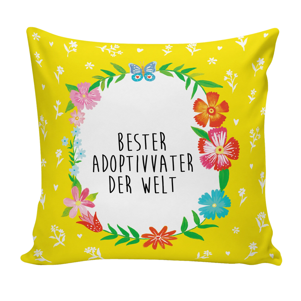 40x40 Kissen Design Frame Happy Girls Adoptivvater Kissenhülle, Kopfkissen, Sofakissen, Dekokissen, Motivkissen, sofakissen, sitzkissen, Kissen, Kissenbezüge, Kissenbezug 40x40, Kissen 40x40, Kissenhülle 40x40, Zierkissen, Couchkissen, Dekokissen Sofa, Sofakissen 40x40, Dekokissen 40x40, Kopfkissen 40x40, Kissen 40x40 Waschbar, Geschenk