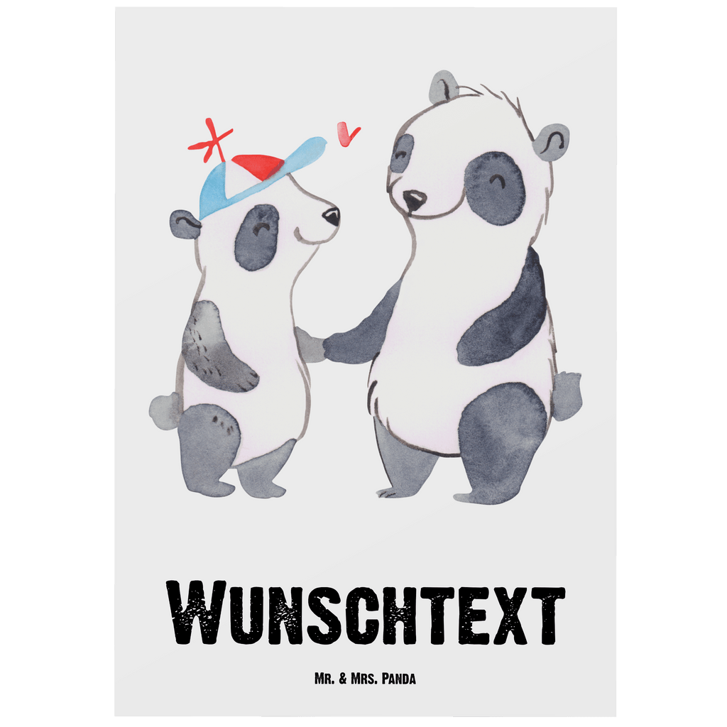 Personalisierte Postkarte Panda Bester Sohn der Welt Postkarte mit Namen, Postkarte bedrucken, Postkarte mit Wunschtext, Postkarte personalisierbar, Geschenkkarte mit Namen, Grußkarte mit Namen, Karte mit Namen, Einladung mit Namen, Ansichtskarte mit Namen, Geschenkkarte mit Wunschtext, Grußkarte mit Wunschtext, Karte mit Wunschtext, Einladung mit Wunschtext, Ansichtskarte mit Wunschtext, für, Dankeschön, Geschenk, Schenken, Geburtstag, Geburtstagsgeschenk, Geschenkidee, Danke, Bedanken, Mitbringsel, Freude machen, Geschenktipp, Sohn, Sohnemann, Söhnchen, Bube, Bub, Nachwuchs, Nachkomme, Kind, Familie, Vater, Belohnung