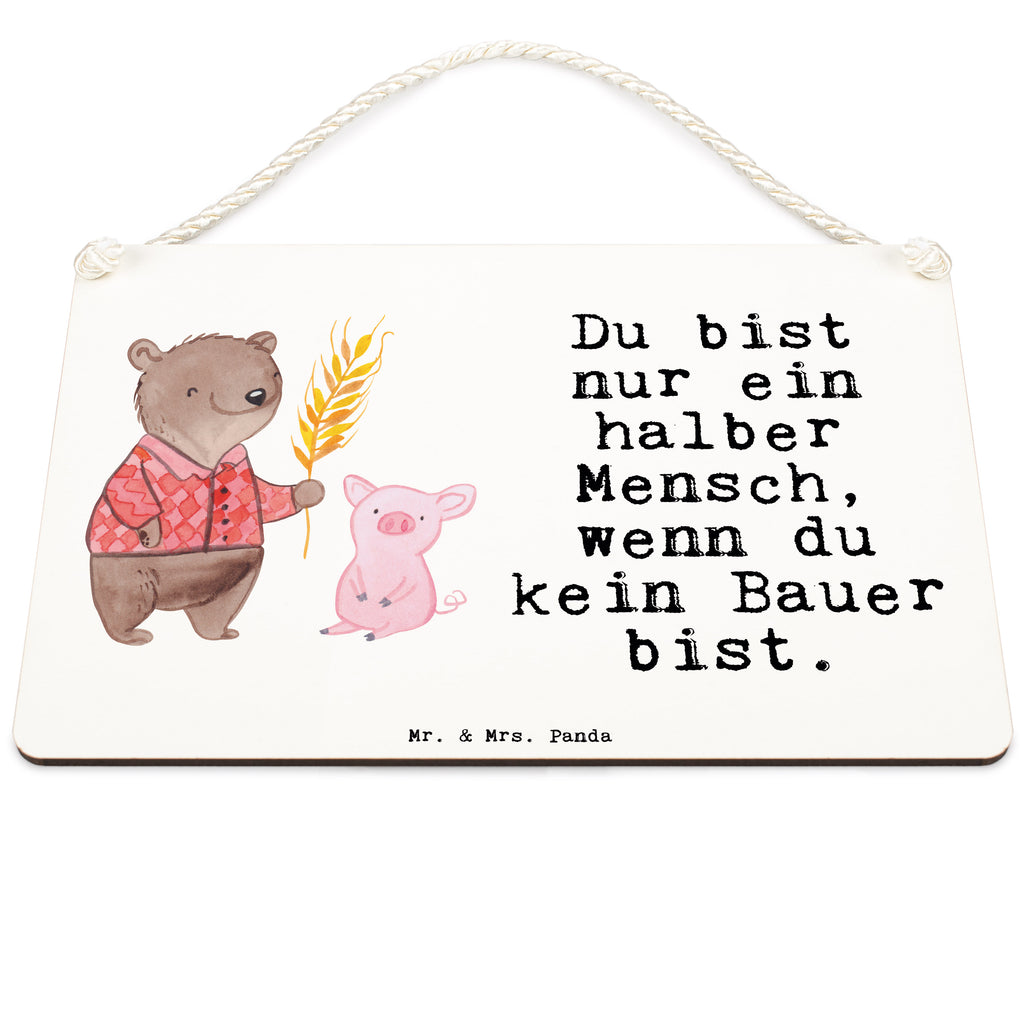 Deko Schild Bauer mit Herz Dekoschild, Deko Schild, Schild, Tür Schild, Türschild, Holzschild, Wandschild, Wanddeko, Beruf, Ausbildung, Jubiläum, Abschied, Rente, Kollege, Kollegin, Geschenk, Schenken, Arbeitskollege, Mitarbeiter, Firma, Danke, Dankeschön, Landwirt; Bauer, Tierwirt, Agronom, Farmer, Bauernhof