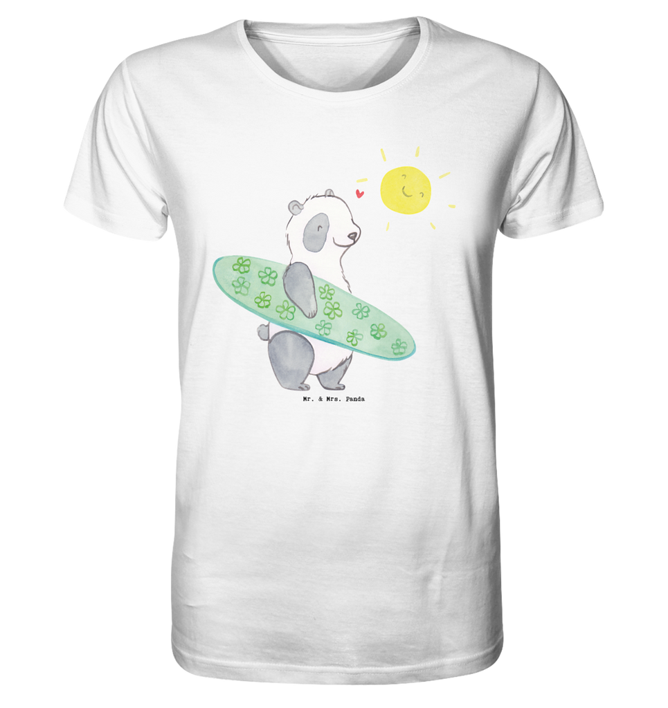 Shirt Herren Panda Surfen T-Shirt, Shirt, Tshirt, Lustiges T-Shirt, T-Shirt mit Spruch, Party, Junggesellenabschied, Jubiläum, Geburstag, Herrn, Damen, Männer, Frauen, Schlafshirt, Nachthemd, Sprüche, Geschenk, Sport, Sportart, Hobby, Schenken, Danke, Dankeschön, Auszeichnung, Gewinn, Sportler, Wellenreiten, Surfen, Surfschule