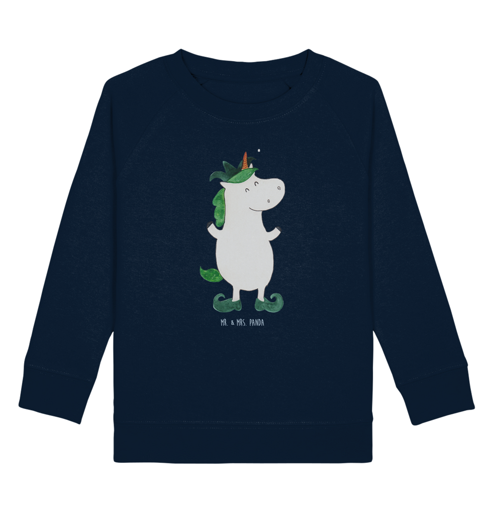 Organic Kinder Pullover Einhorn Joker Kinder Pullover, Kinder Sweatshirt, Jungen, Mädchen, Einhorn, Einhörner, Einhorn Deko, Pegasus, Unicorn, Hofnarr, Kasper, Gaukler, Mittelalter