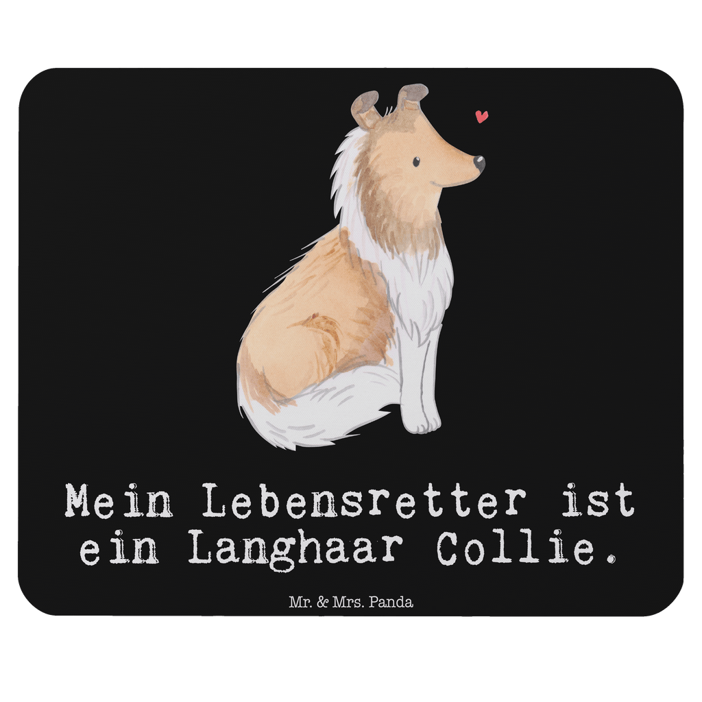 Mauspad Langhaar Collie Lebensretter Mousepad, Computer zubehör, Büroausstattung, PC Zubehör, Arbeitszimmer, Mauspad, Einzigartiges Mauspad, Designer Mauspad, Hund, Hunderasse, Rassehund, Hundebesitzer, Geschenk, Tierfreund, Schenken, Welpe, Langhaar Collie, britischer Hütehund