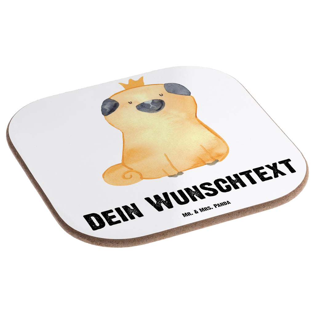 Personalisierte Untersetzer Mops Krone Personalisierte Untersetzer, PErsonalisierte Bierdeckel, Personalisierte Glasuntersetzer, Peronalisierte Untersetzer Gläser, Personalisiert Getränkeuntersetzer, Untersetzer mit Namen, Bedrucken, Personalisieren, Namensaufdruck, Hund, Hundemotiv, Haustier, Hunderasse, Tierliebhaber, Hundebesitzer, Sprüche, Mops, allergisch, kinderlos, Hausregel, Hundebesitzer. Spruch, lustig