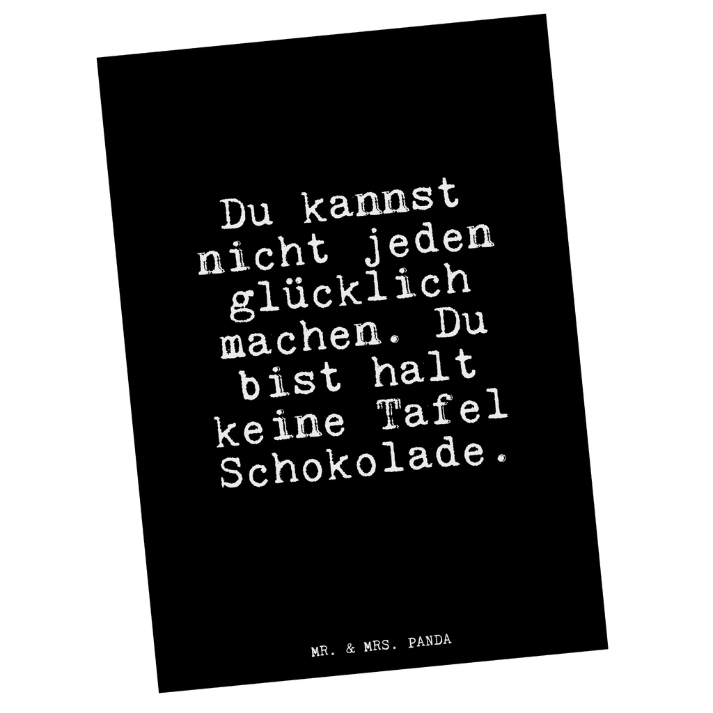 Postkarte Du kannst nicht jeden... Postkarte, Karte, Geschenkkarte, Grußkarte, Einladung, Ansichtskarte, Geburtstagskarte, Einladungskarte, Dankeskarte, Ansichtskarten, Einladung Geburtstag, Einladungskarten Geburtstag, Spruch, Sprüche, lustige Sprüche, Weisheiten, Zitate, Spruch Geschenke, Spruch Sprüche Weisheiten Zitate Lustig Weisheit Worte