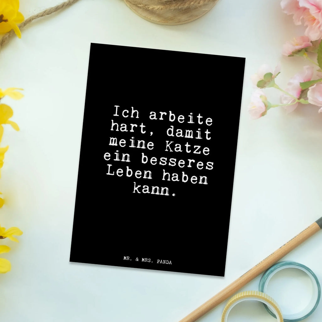 Postkarte Ich arbeite hart, damit... Postkarte, Karte, Geschenkkarte, Grußkarte, Einladung, Ansichtskarte, Geburtstagskarte, Einladungskarte, Dankeskarte, Ansichtskarten, Einladung Geburtstag, Einladungskarten Geburtstag, Spruch, Sprüche, lustige Sprüche, Weisheiten, Zitate, Spruch Geschenke, Glizer Spruch Sprüche Weisheiten Zitate Lustig Weisheit Worte