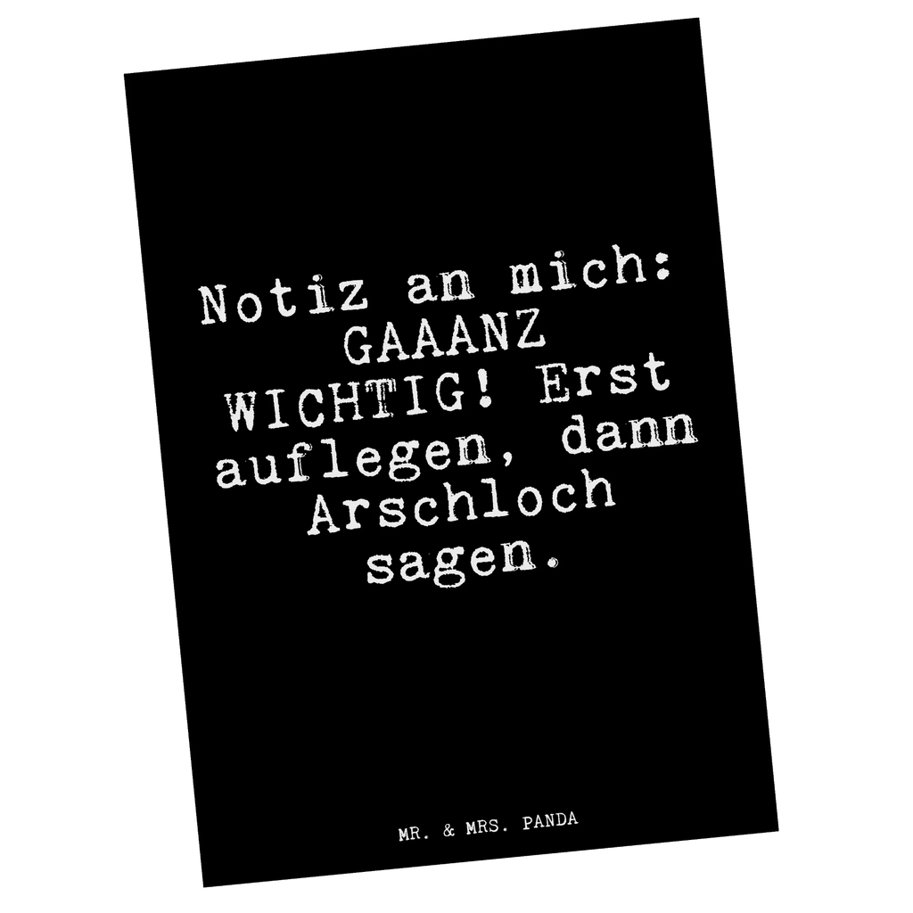 Postkarte Notiz an mich: GAAANZ... Postkarte, Karte, Geschenkkarte, Grußkarte, Einladung, Ansichtskarte, Geburtstagskarte, Einladungskarte, Dankeskarte, Ansichtskarten, Einladung Geburtstag, Einladungskarten Geburtstag, Spruch, Sprüche, lustige Sprüche, Weisheiten, Zitate, Spruch Geschenke, Glizer Spruch Sprüche Weisheiten Zitate Lustig Weisheit Worte