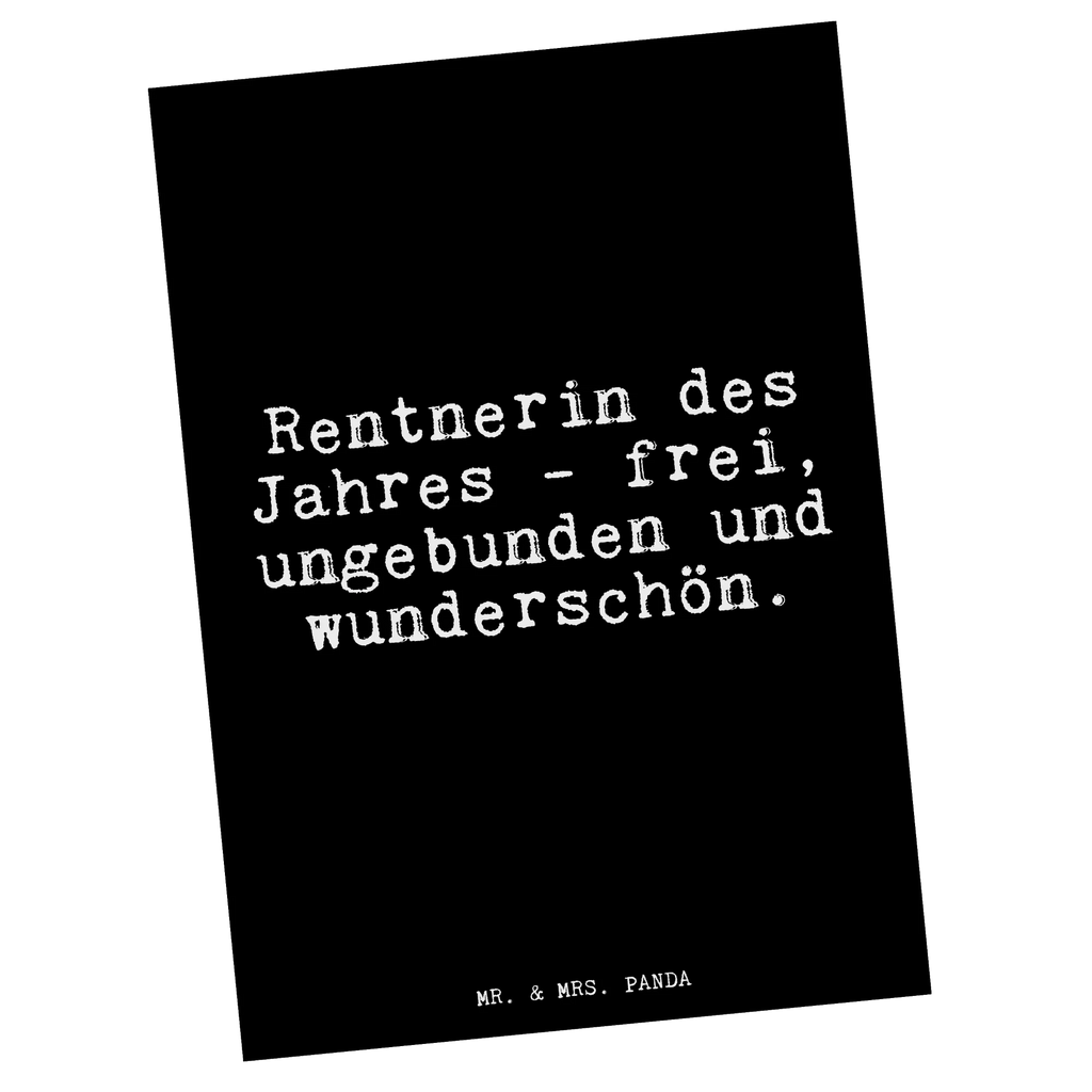 Postkarte Rentnerin des Jahres -... Postkarte, Karte, Geschenkkarte, Grußkarte, Einladung, Ansichtskarte, Geburtstagskarte, Einladungskarte, Dankeskarte, Ansichtskarten, Einladung Geburtstag, Einladungskarten Geburtstag, Spruch, Sprüche, lustige Sprüche, Weisheiten, Zitate, Spruch Geschenke, Glizer Spruch Sprüche Weisheiten Zitate Lustig Weisheit Worte