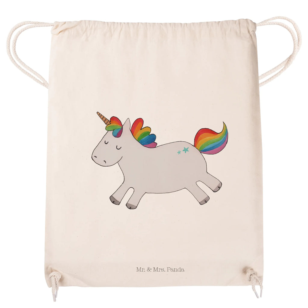 Sportbeutel Einhorn Happy Sportbeutel, Turnbeutel, Beutel, Sporttasche, Tasche, Stoffbeutel, Sportbeutel Kinder, Gymsack, Beutel Rucksack, Kleine Sporttasche, Sportzubehör, Turnbeutel Baumwolle, Einhorn, Einhörner, Einhorn Deko, Pegasus, Unicorn, glücklich, fröhlich, Spaß, Freude, Lebensfreude, witzig, spannend, Lächeln, Lachen