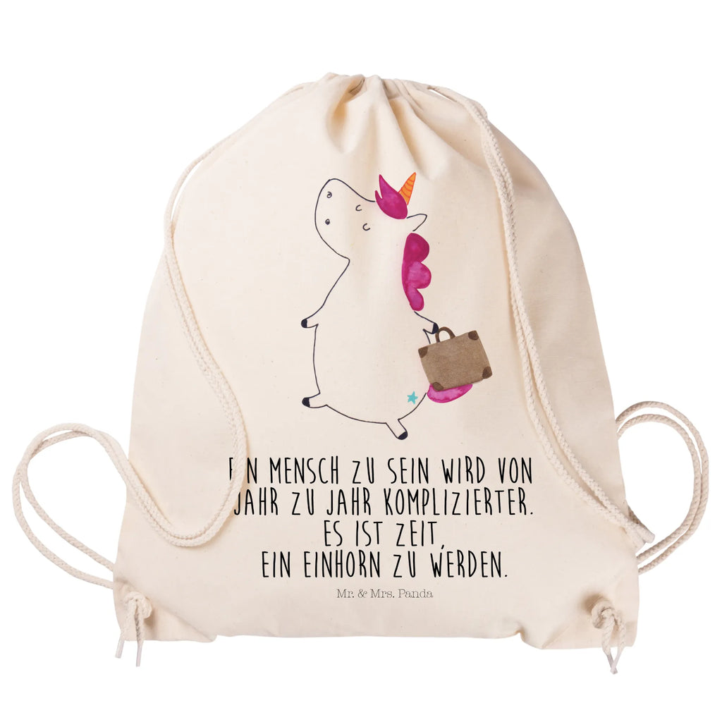 Sportbeutel Einhorn Koffer Sportbeutel, Turnbeutel, Beutel, Sporttasche, Tasche, Stoffbeutel, Sportbeutel Kinder, Gymsack, Beutel Rucksack, Kleine Sporttasche, Sportzubehör, Turnbeutel Baumwolle, Einhorn, Einhörner, Einhorn Deko, Unicorn, unicorn, Koffer, Verreisen, Reise, Gepäck, Abenteuer, Erwachsen, Kind, albern, Spaß, lustig, witzig