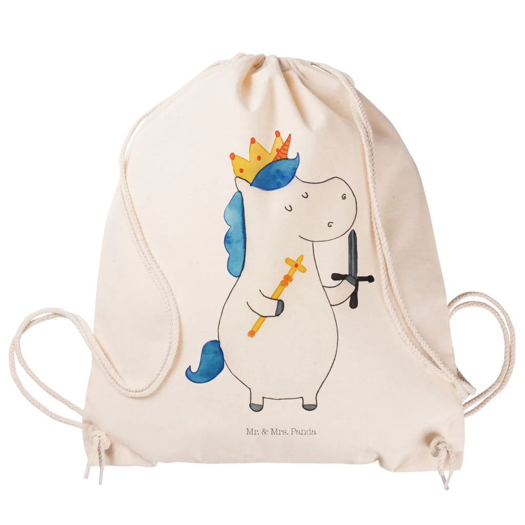 Sportbeutel Einhorn König mit Schwert Sportbeutel, Turnbeutel, Beutel, Sporttasche, Tasche, Stoffbeutel, Sportbeutel Kinder, Gymsack, Beutel Rucksack, Kleine Sporttasche, Sportzubehör, Turnbeutel Baumwolle, Einhorn, Einhörner, Einhorn Deko, Pegasus, Unicorn, König, Ritter, Mittelalter