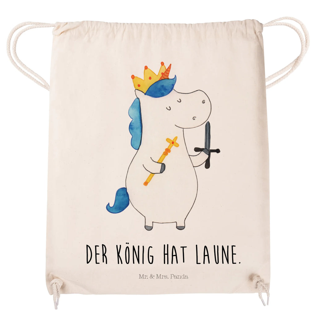 Sportbeutel Einhorn König mit Schwert Sportbeutel, Turnbeutel, Beutel, Sporttasche, Tasche, Stoffbeutel, Sportbeutel Kinder, Gymsack, Beutel Rucksack, Kleine Sporttasche, Sportzubehör, Turnbeutel Baumwolle, Einhorn, Einhörner, Einhorn Deko, Pegasus, Unicorn, König, Ritter, Mittelalter