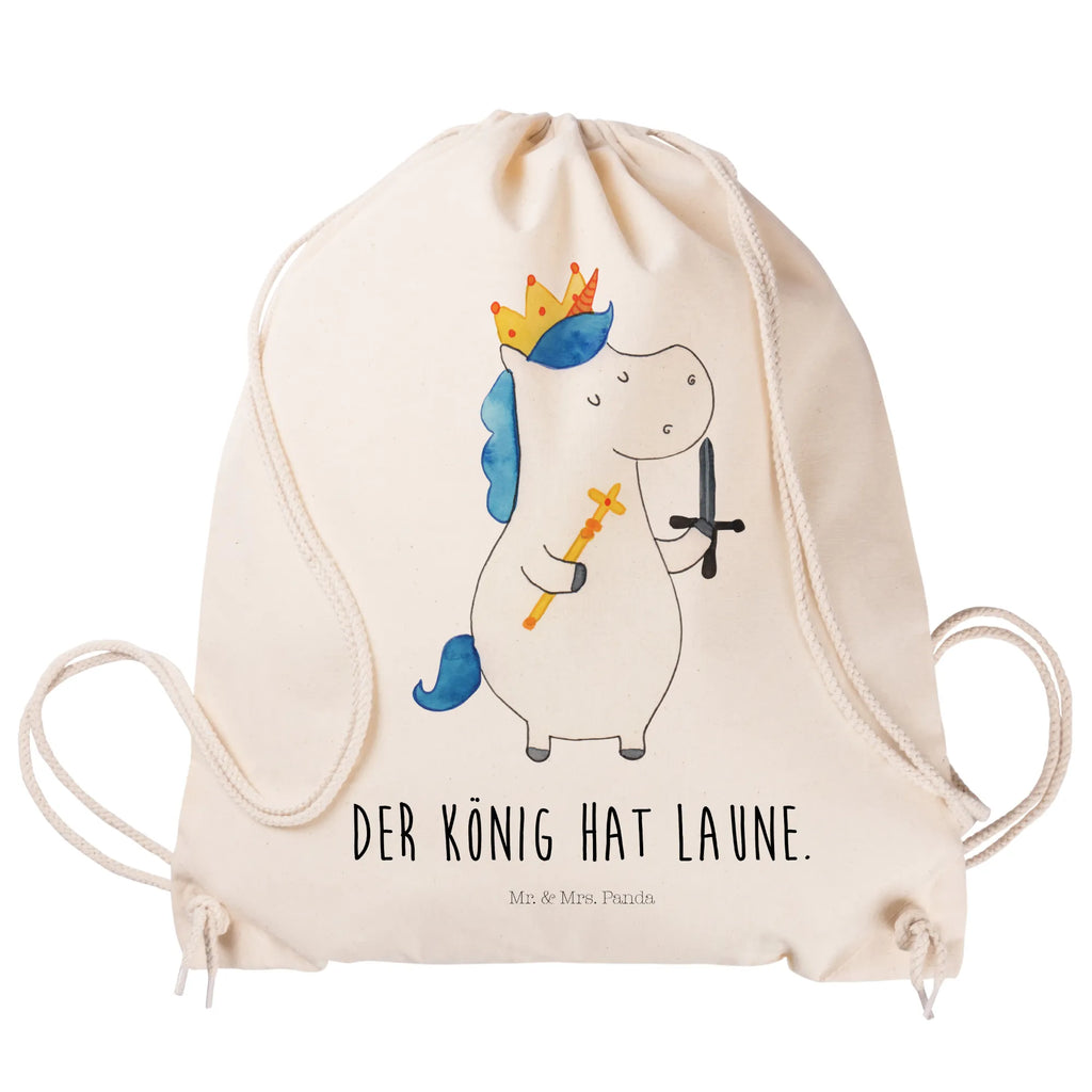 Sportbeutel Einhorn König mit Schwert Sportbeutel, Turnbeutel, Beutel, Sporttasche, Tasche, Stoffbeutel, Sportbeutel Kinder, Gymsack, Beutel Rucksack, Kleine Sporttasche, Sportzubehör, Turnbeutel Baumwolle, Einhorn, Einhörner, Einhorn Deko, Pegasus, Unicorn, König, Ritter, Mittelalter