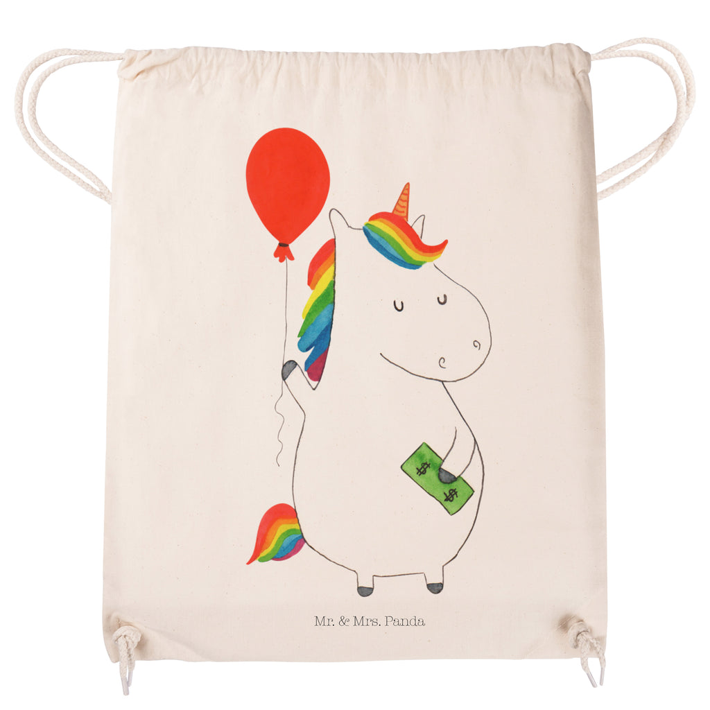 Sportbeutel Einhorn Luftballon Sportbeutel, Turnbeutel, Beutel, Sporttasche, Tasche, Stoffbeutel, Sportbeutel Kinder, Gymsack, Beutel Rucksack, Kleine Sporttasche, Sportzubehör, Turnbeutel Baumwolle, Einhorn, Einhörner, Einhorn Deko, Unicorn, Luftballon, Geld, Lebenslust, Freude, Geschenk, Freundin