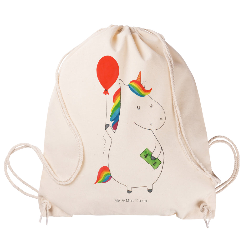 Sportbeutel Einhorn Luftballon Sportbeutel, Turnbeutel, Beutel, Sporttasche, Tasche, Stoffbeutel, Sportbeutel Kinder, Gymsack, Beutel Rucksack, Kleine Sporttasche, Sportzubehör, Turnbeutel Baumwolle, Einhorn, Einhörner, Einhorn Deko, Unicorn, Luftballon, Geld, Lebenslust, Freude, Geschenk, Freundin