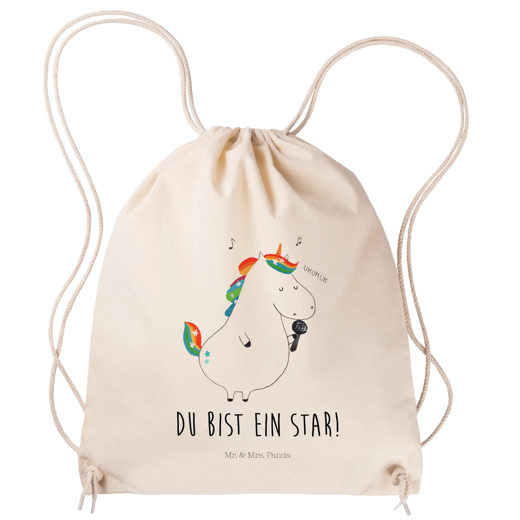 Sportbeutel Einhorn Sänger Sportbeutel, Turnbeutel, Beutel, Sporttasche, Tasche, Stoffbeutel, Sportbeutel Kinder, Gymsack, Beutel Rucksack, Kleine Sporttasche, Sportzubehör, Turnbeutel Baumwolle, Einhorn, Einhörner, Einhorn Deko, Pegasus, Unicorn, Glitzer, Konfetti, Party, Geburtstag, Feier, Fest, Disco, Sängerin, Sänger, Freundin