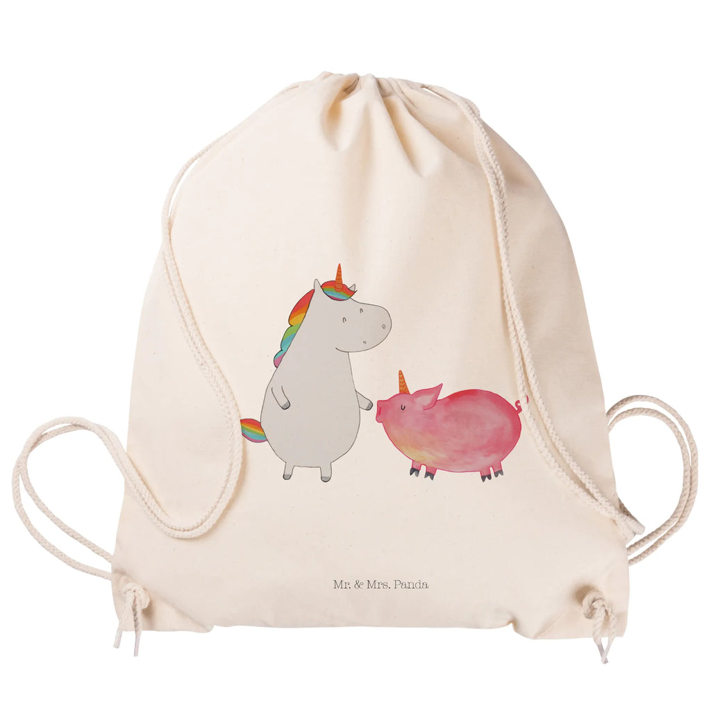 Sportbeutel Einhorn Schwein Sportbeutel, Turnbeutel, Beutel, Sporttasche, Tasche, Stoffbeutel, Sportbeutel Kinder, Gymsack, Beutel Rucksack, Kleine Sporttasche, Sportzubehör, Turnbeutel Baumwolle, Einhorn, Einhörner, Einhorn Deko, Pegasus, Unicorn, Freundschaft, Schweinhorn, Schwein, Freundin, Schweinchen