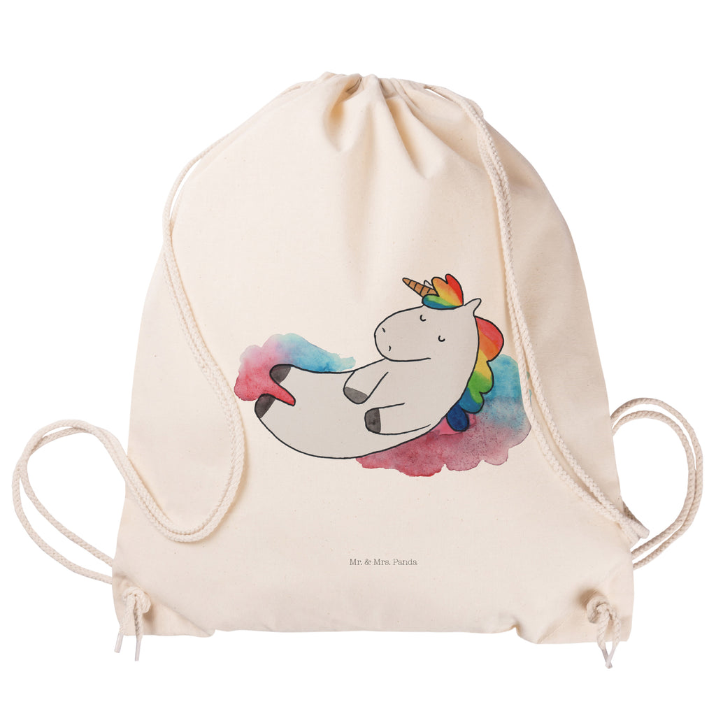 Sportbeutel Einhorn Wolke 7 Sportbeutel, Turnbeutel, Beutel, Sporttasche, Tasche, Stoffbeutel, Sportbeutel Kinder, Gymsack, Beutel Rucksack, Kleine Sporttasche, Sportzubehör, Turnbeutel Baumwolle, Einhorn, Einhörner, Einhorn Deko, Pegasus, Unicorn, verliebt, Menschen, witzig, lustig, Geschenk, Glaube, Realität, Lächeln