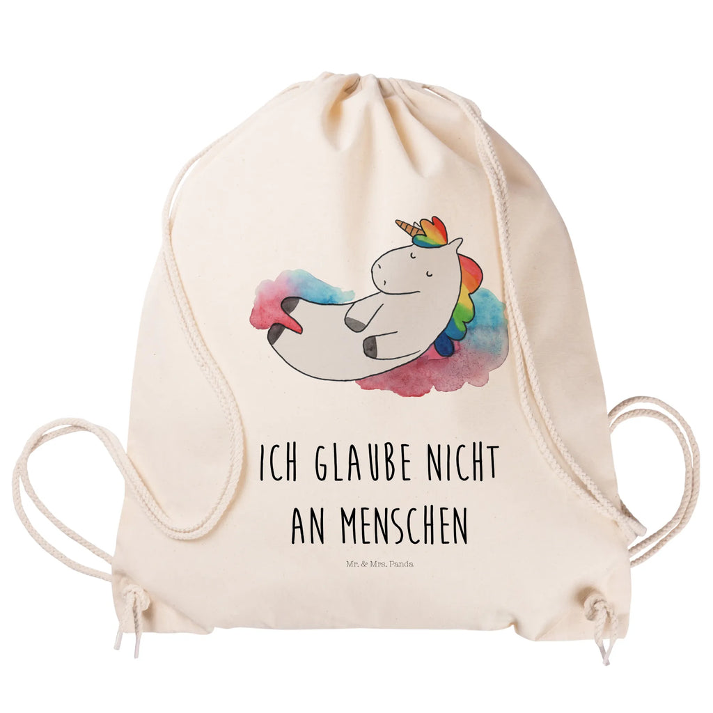 Sportbeutel Einhorn Wolke 7 Sportbeutel, Turnbeutel, Beutel, Sporttasche, Tasche, Stoffbeutel, Sportbeutel Kinder, Gymsack, Beutel Rucksack, Kleine Sporttasche, Sportzubehör, Turnbeutel Baumwolle, Einhorn, Einhörner, Einhorn Deko, Pegasus, Unicorn, verliebt, Menschen, witzig, lustig, Geschenk, Glaube, Realität, Lächeln