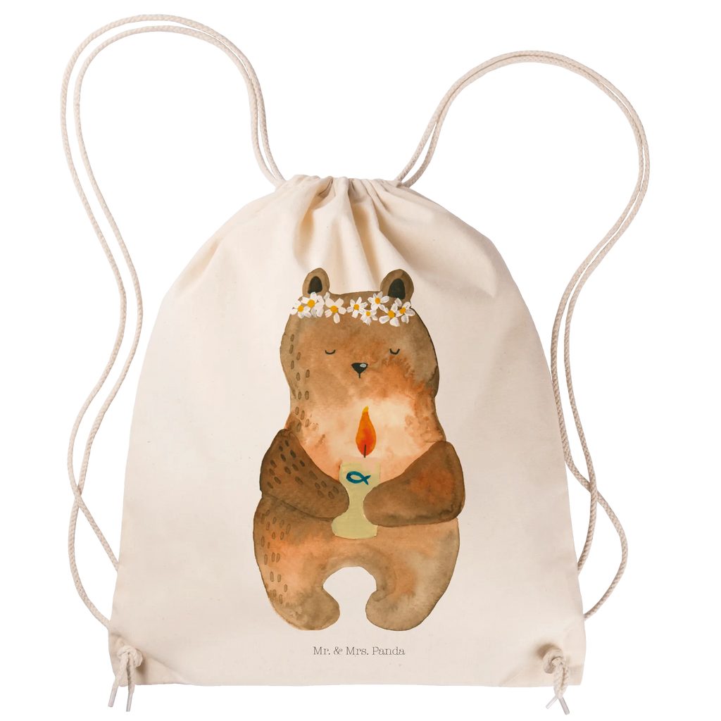 Sportbeutel Bär Kommunion Sportbeutel, Turnbeutel, Beutel, Sporttasche, Tasche, Stoffbeutel, Sportbeutel Kinder, Gymsack, Beutel Rucksack, Kleine Sporttasche, Sportzubehör, Turnbeutel Baumwolle, Bär, Teddy, Teddybär, Kommunion, Gottes Segen, Taufkerze, katholisch