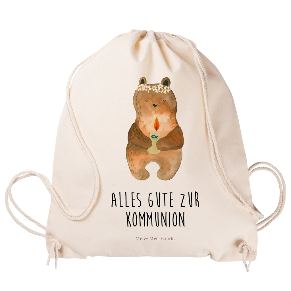 Sportbeutel Bär Kommunion Sportbeutel, Turnbeutel, Beutel, Sporttasche, Tasche, Stoffbeutel, Sportbeutel Kinder, Gymsack, Beutel Rucksack, Kleine Sporttasche, Sportzubehör, Turnbeutel Baumwolle, Bär, Teddy, Teddybär, Kommunion, Gottes Segen, Taufkerze, katholisch