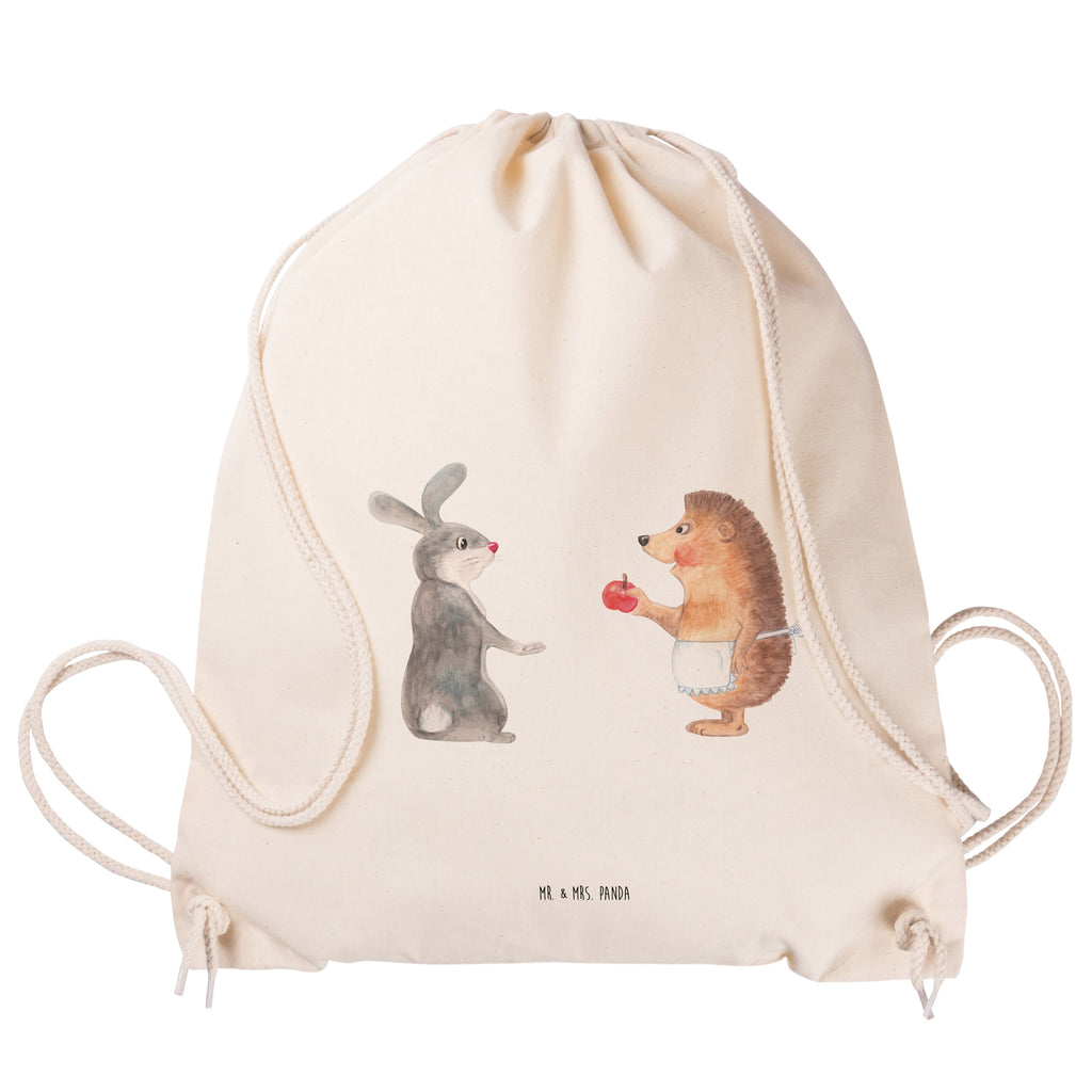 Sportbeutel Liebe ist nie ohne Schmerz Sportbeutel, Turnbeutel, Beutel, Sporttasche, Tasche, Stoffbeutel, Sportbeutel Kinder, Gymsack, Beutel Rucksack, Kleine Sporttasche, Sportzubehör, Turnbeutel Baumwolle, Tiermotive, Gute Laune, lustige Sprüche, Tiere, Igel und Hase, Igel, Hase, Liebe Spruch, Liebeskummer Geschenk, Herzschmerz, Trösten, Trennungsschmerz, Spruch romantisch