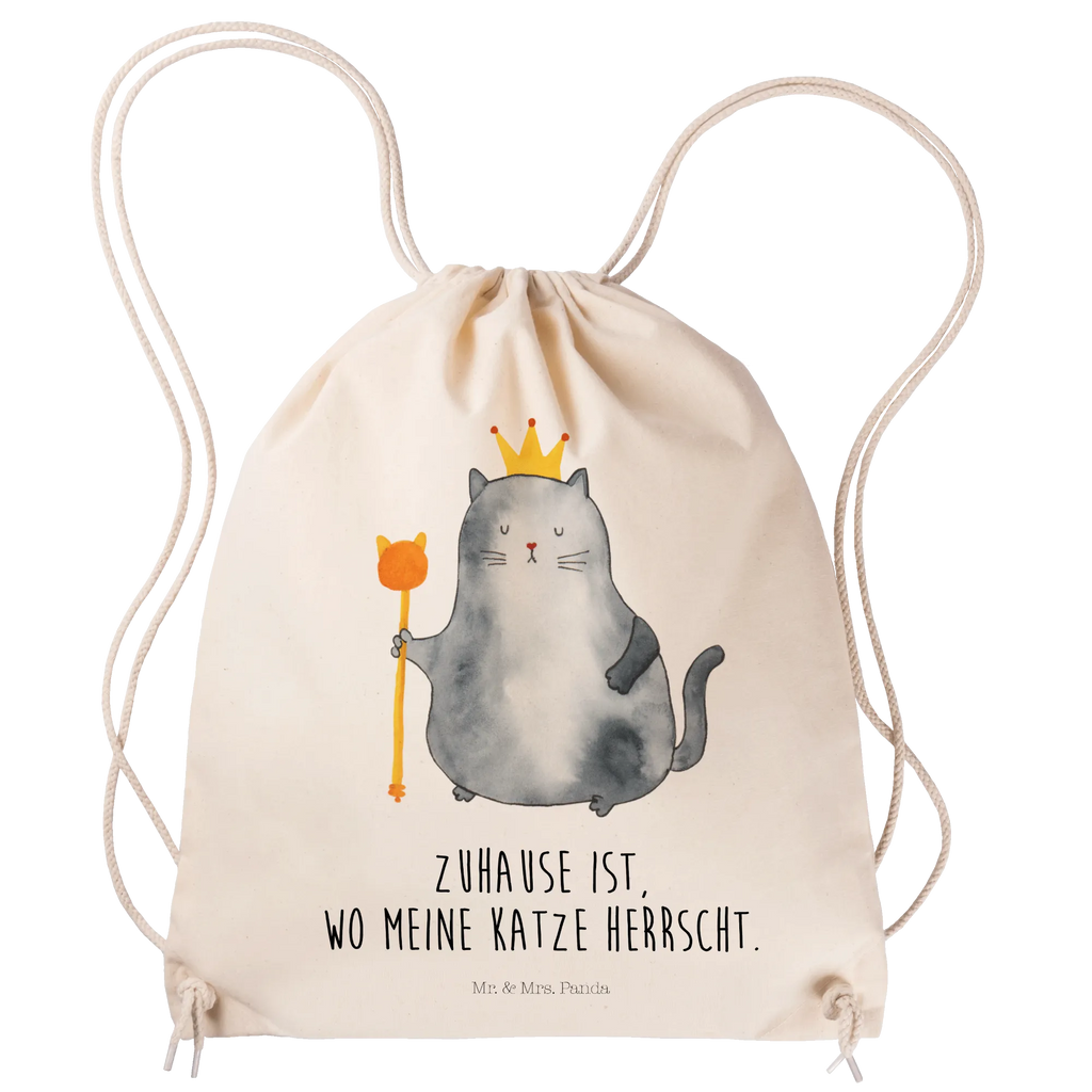 Sportbeutel Katze König Sportbeutel, Turnbeutel, Beutel, Sporttasche, Tasche, Stoffbeutel, Sportbeutel Kinder, Gymsack, Beutel Rucksack, Kleine Sporttasche, Sportzubehör, Turnbeutel Baumwolle, Katze, Katzenmotiv, Katzenfan, Katzendeko, Katzenfreund, Katzenliebhaber, Katzenprodukte, Katzenartikel, Katzenaccessoires, Katzensouvenirs, Katzenliebhaberprodukte, Katzenmotive, Katzen, Kater, Mietze, Cat, Cats, Katzenhalter, Katzenbesitzerin, Haustier, König, Königin, Queen, Familie, Mietzhaus, Wohnung, erste eigenen Wohnung, Umzug, Einzug