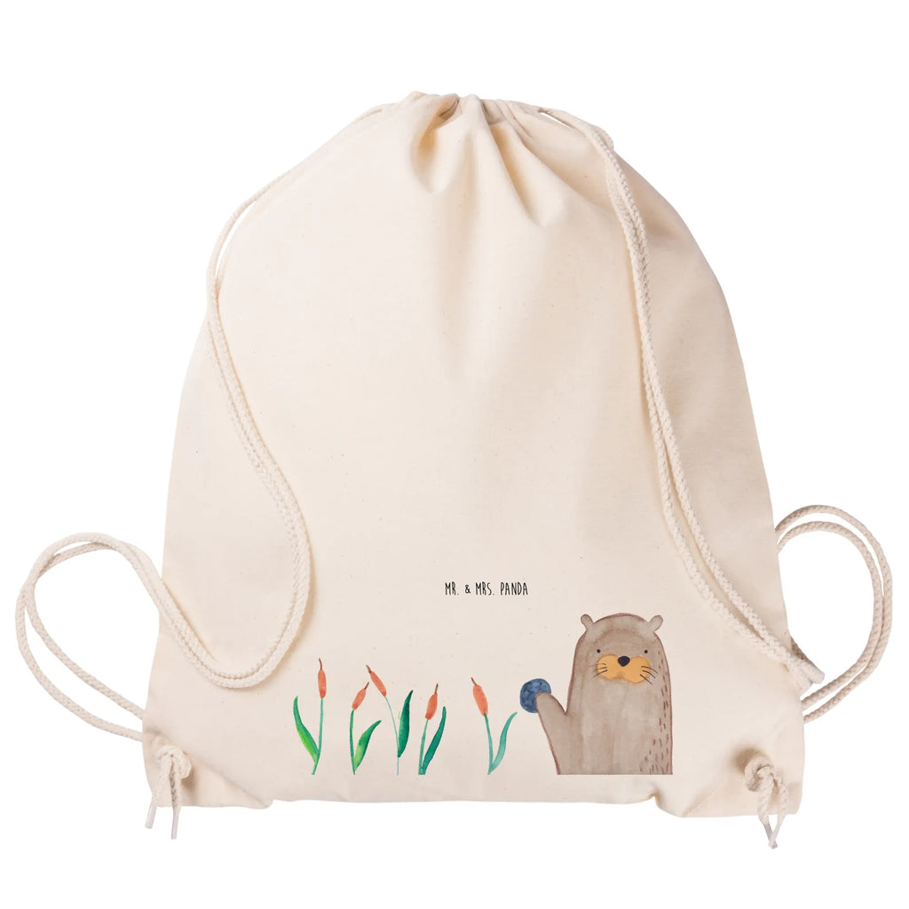 Sportbeutel Otter Stein Sportbeutel, Turnbeutel, Beutel, Sporttasche, Tasche, Stoffbeutel, Sportbeutel Kinder, Gymsack, Beutel Rucksack, Kleine Sporttasche, Sportzubehör, Turnbeutel Baumwolle, Otter, Fischotter, Seeotter, Otter Seeotter See Otter