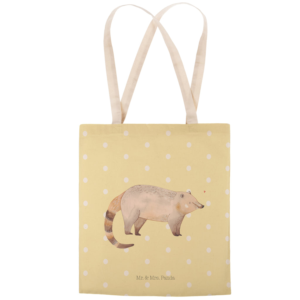 Einkaufstasche Nasenbär Tragetasche, Tasche, Beutel, Stofftasche, Baumwolltasche, Umhängetasche, Shopper, Einkaufstasche, Beuteltasche, Tiermotive, Gute Laune, lustige Sprüche, Tiere, Nasenbär, Nasenbären, Rüsselbär, Bär