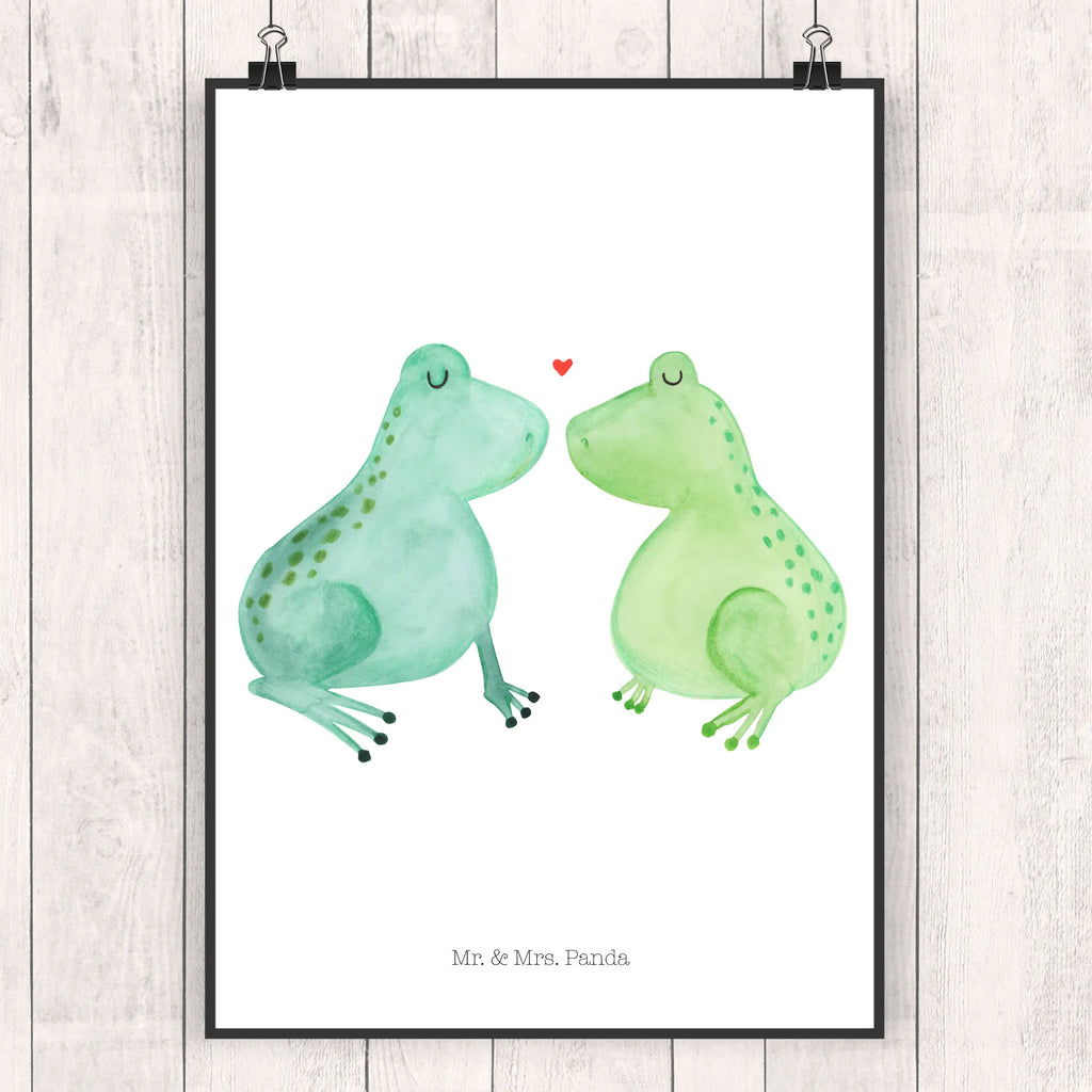 Poster Frosch Liebe Poster, Wandposter, Bild, Wanddeko, Küchenposter, Kinderposter, Wanddeko Bild, Raumdekoration, Wanddekoration, Handgemaltes Poster, Mr. & Mrs. Panda Poster, Designposter, Kunstdruck, Posterdruck, Liebe, Partner, Freund, Freundin, Ehemann, Ehefrau, Heiraten, Verlobung, Heiratsantrag, Liebesgeschenk, Jahrestag, Hocheitstag, Verliebt, Verlobt, Verheiratet, Geschenk Freundin, Geschenk Freund, Liebesbeweis, Hochzeitstag, Geschenk Hochzeit, Frosch, Frösche, Froschkönig, Fröschchen