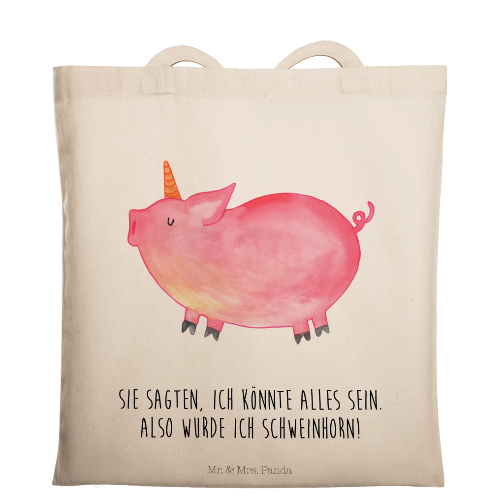 Tragetasche Einhorn Schweinhorn Beuteltasche, Beutel, Einkaufstasche, Jutebeutel, Stoffbeutel, Tasche, Shopper, Umhängetasche, Strandtasche, Schultertasche, Stofftasche, Tragetasche, Badetasche, Jutetasche, Einkaufstüte, Laptoptasche, Einhorn, Einhörner, Einhorn Deko, Pegasus, Unicorn, Party, Spaß, Schwein, Schweinhorn, Bauer, witzig. lustig, Spruch, geschenk, Pig, Piggy, funny, english, englisch